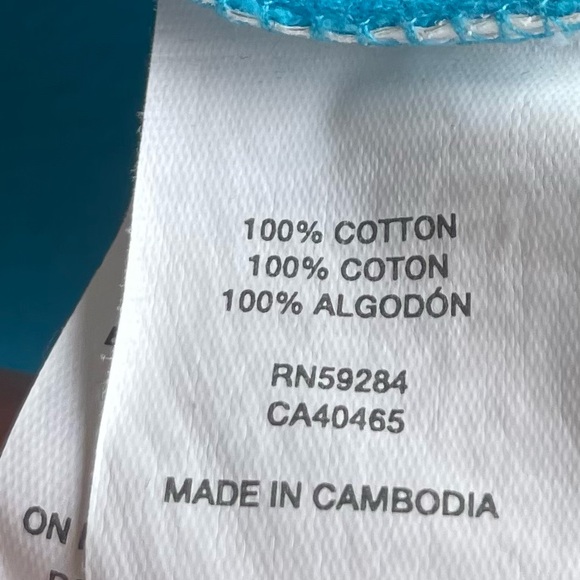 4/$20💥Sequin Waterfall Tank Top, Teal Blue, Sporty Straps, Soft Cotton, Lined - Picture 8 of 9